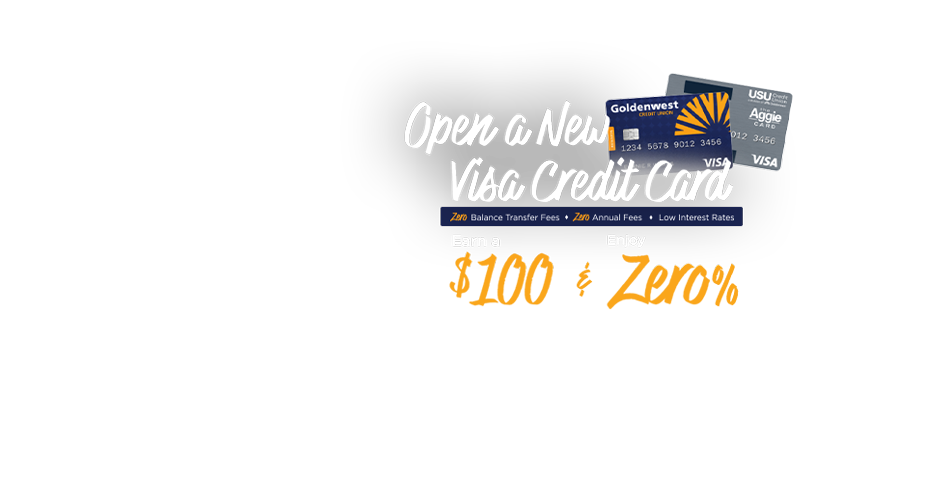 open a new visa credit card