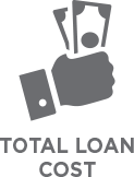 Total loan cost icon
