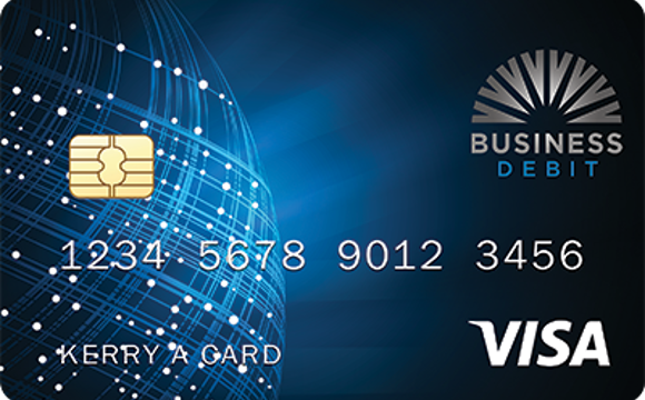 The USU Credit Union Business Visa Debit Card