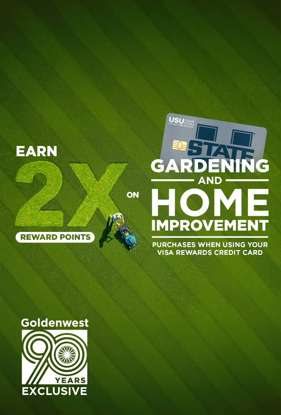 2x Points on Home & Garden