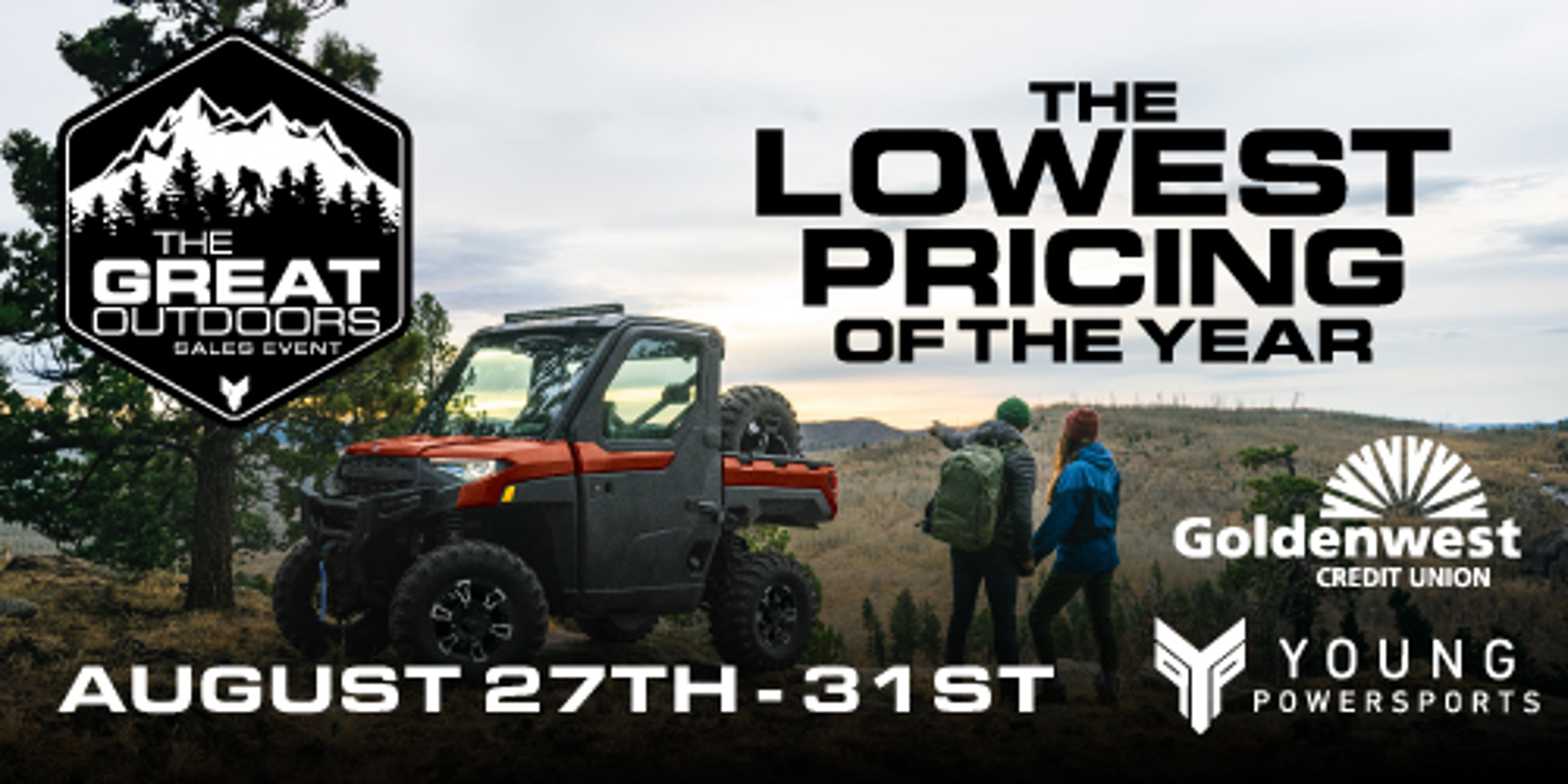 YAG Great Outdoors Sale