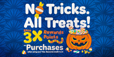 3x points Halloween theme