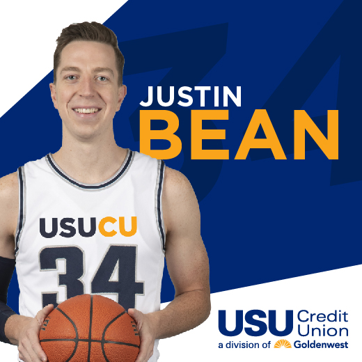Justin Bean USU Backetball