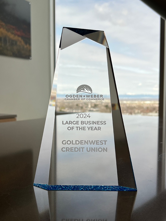 Ogden-Weber Chamber of Commerce Award